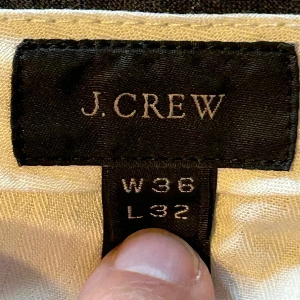 J Crew Ludlow Slim flat front pants 36/32 men’s